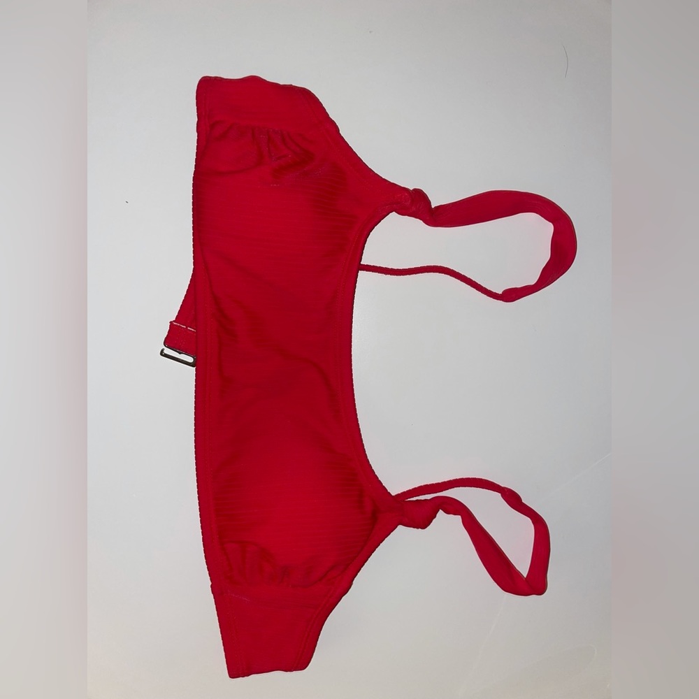 Red Bikini Top Size S